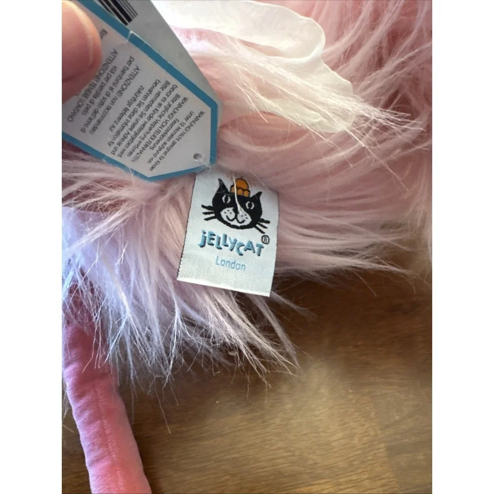 Jellycat Little Flo Flamingo Plush Pink Bird Soft Toy w/ Tags FL4M Retired